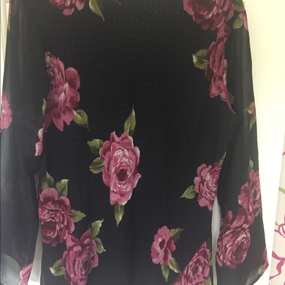 Floral tunic blouse - Picture 4 of 5